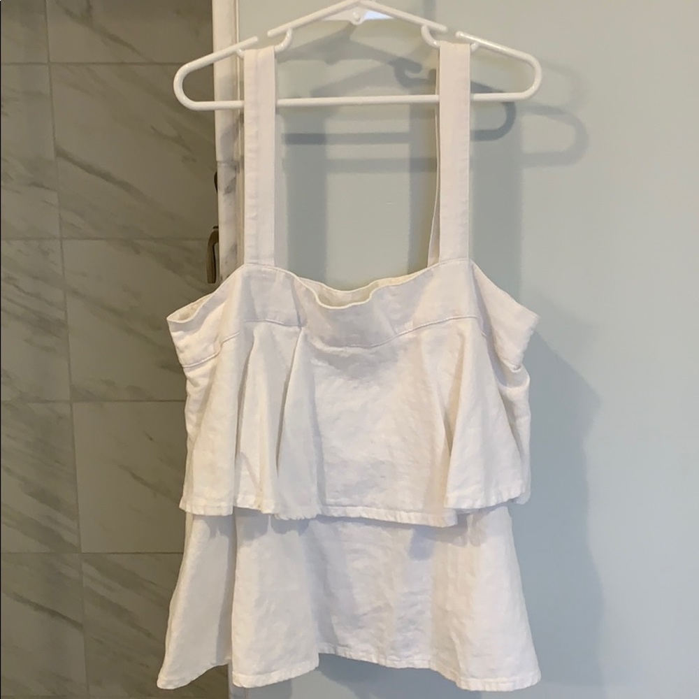 White tank top